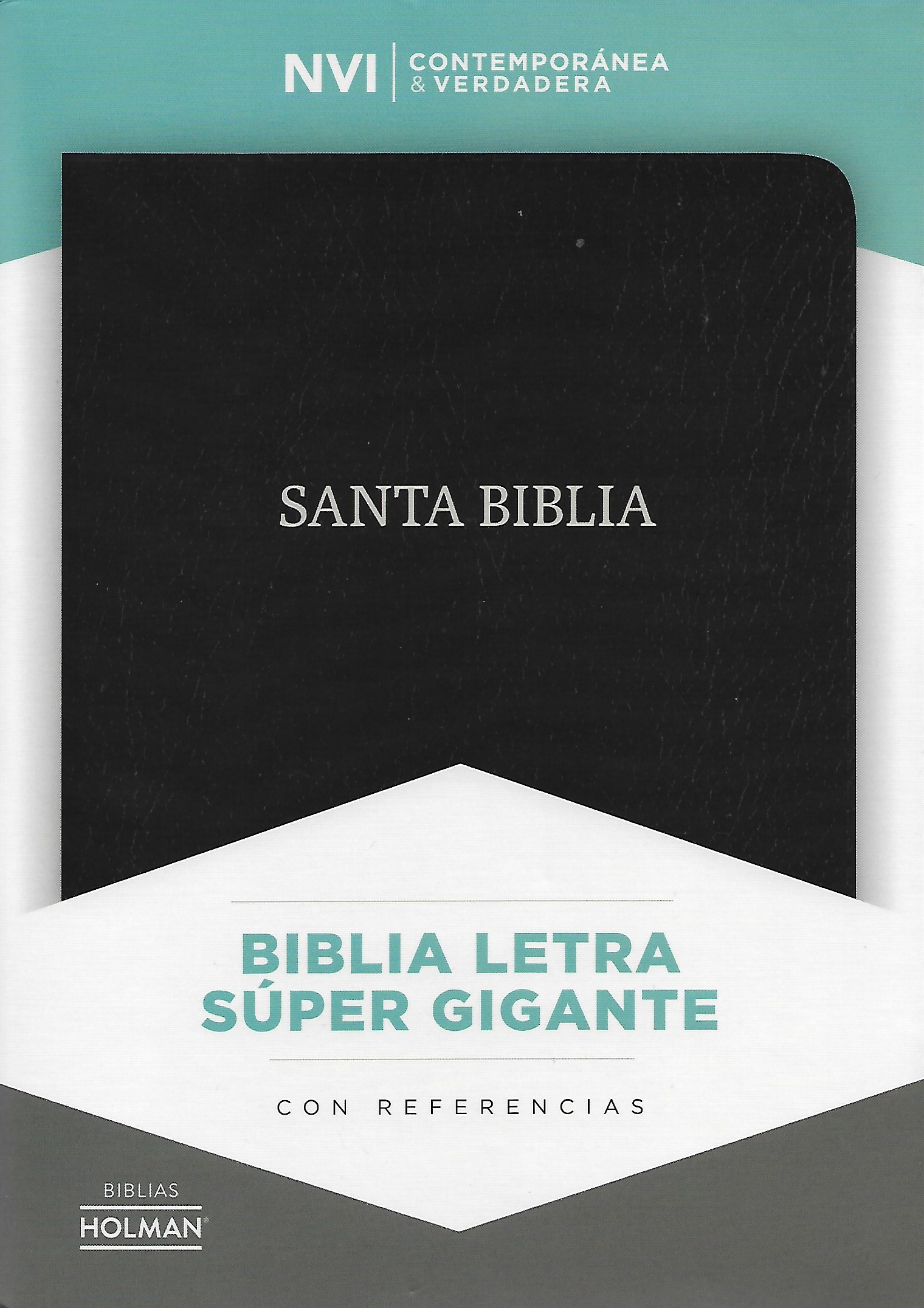 CLC Chile | BIBLIA NVI LETRA SÚPER GIGANTE (TAPA PIEL FABRICADA)