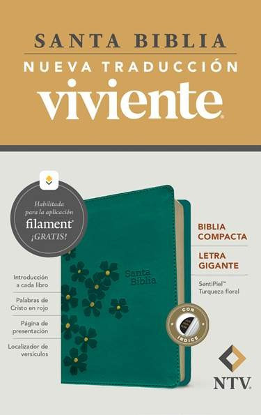 CLC Chile | BIBLIA NTV COMPACTA LETRA GIGANTE CON ÍNDICE (TAPA