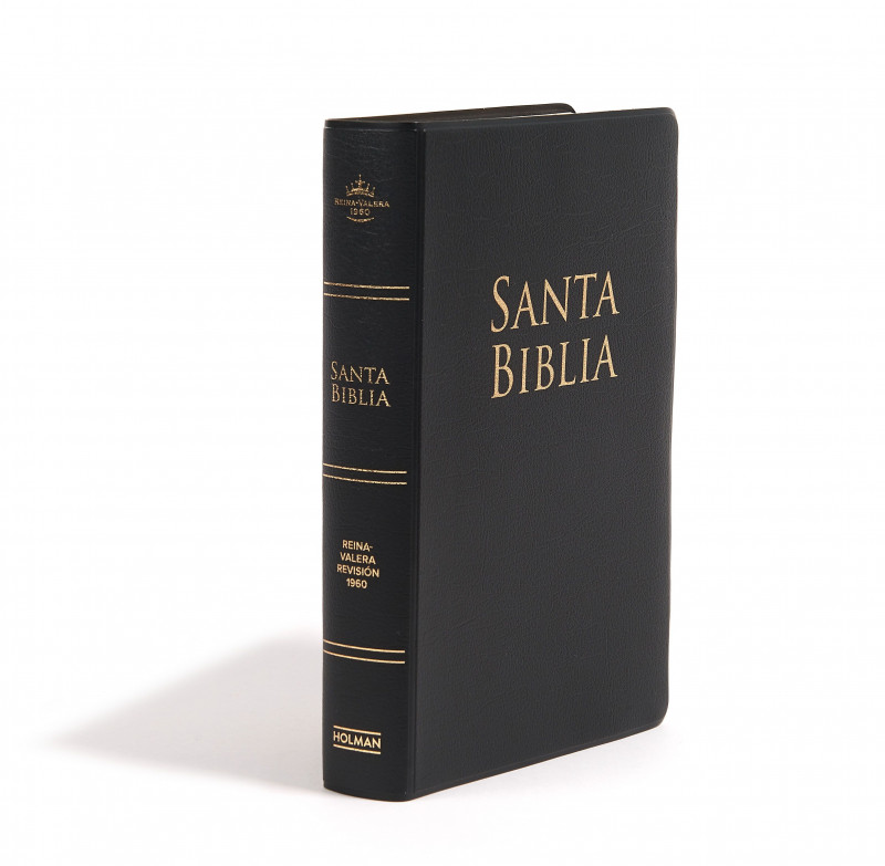 BIBLIA LETRA GRANDE TAMAÑO PERSONAL RVR,1960 NEGRO BOLSILLO