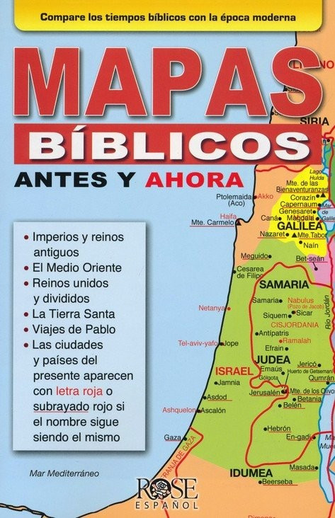 CLC Chile | MAPAS BÍBLICOS ANTES Y AHORA | FOLLETO CONSULTAS TEMÁTICAS