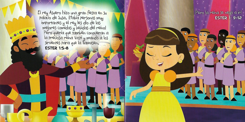 CLC Chile ESTER, LA REINA SABIA GRANDES HISTORIAS PARA