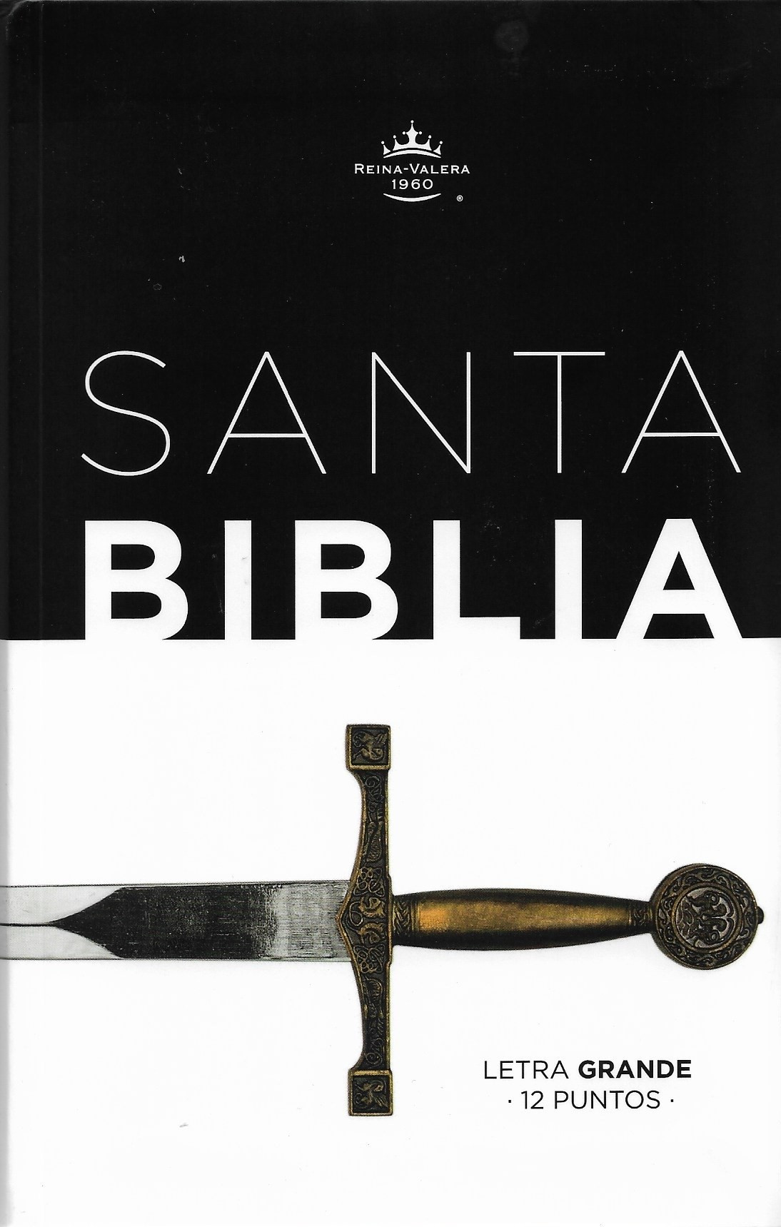 BIBLIA LETRA GRANDE TAMAÑO PERSONAL RVR,1960 NEGRO BOLSILLO